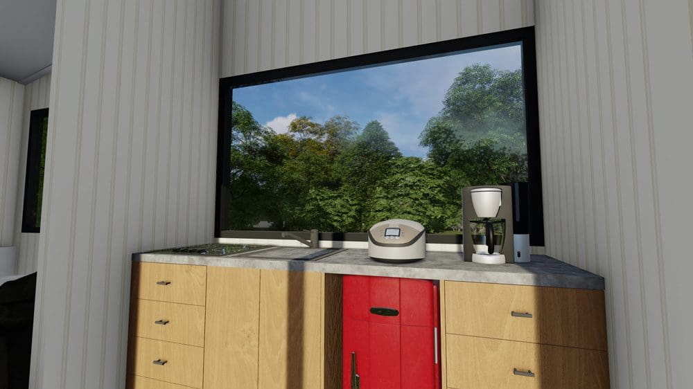 Living Area - Tiny Homes on Wheels Perth